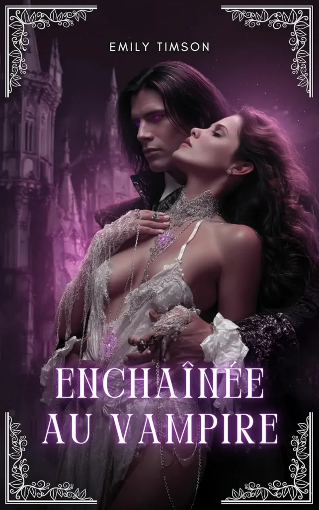 "Enchaînée au Vampire - Livre de fantasy érotique par Emily Timson"